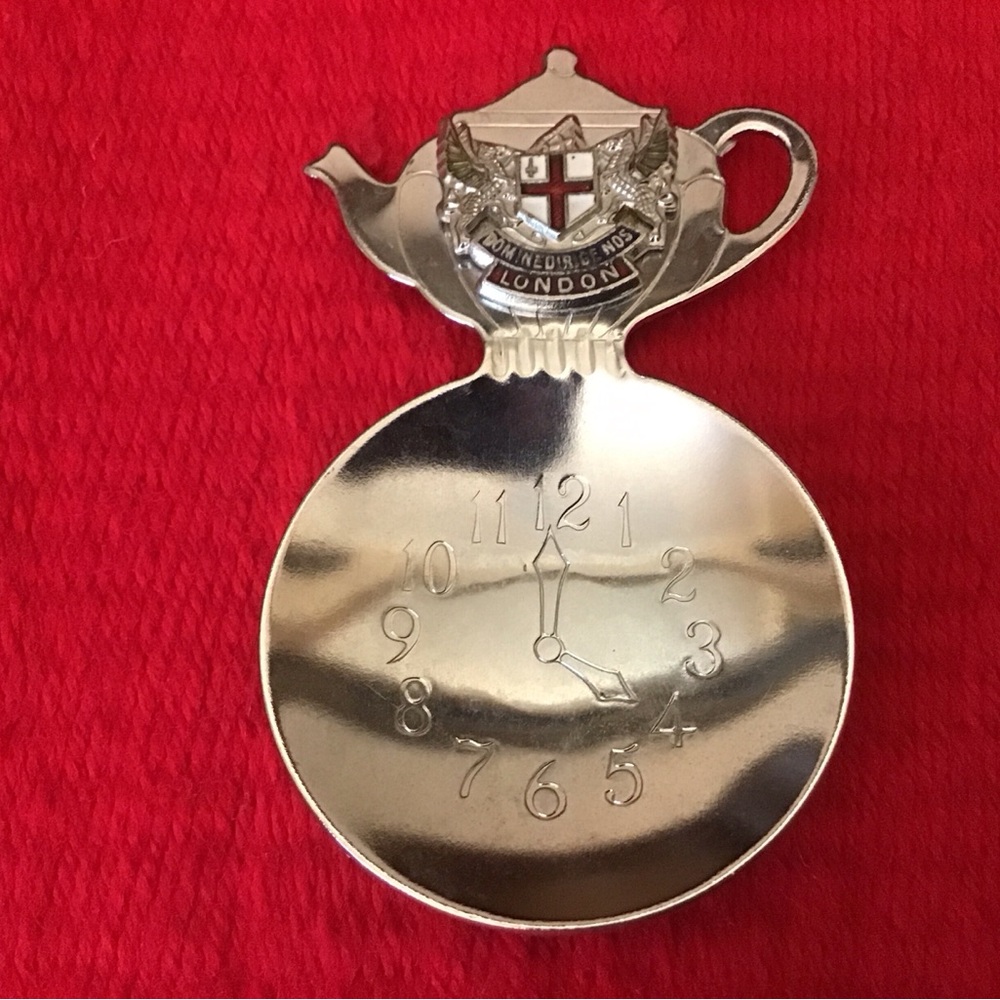 London Souvenir Tea Caddy Spoon Scoop For Loose Tea